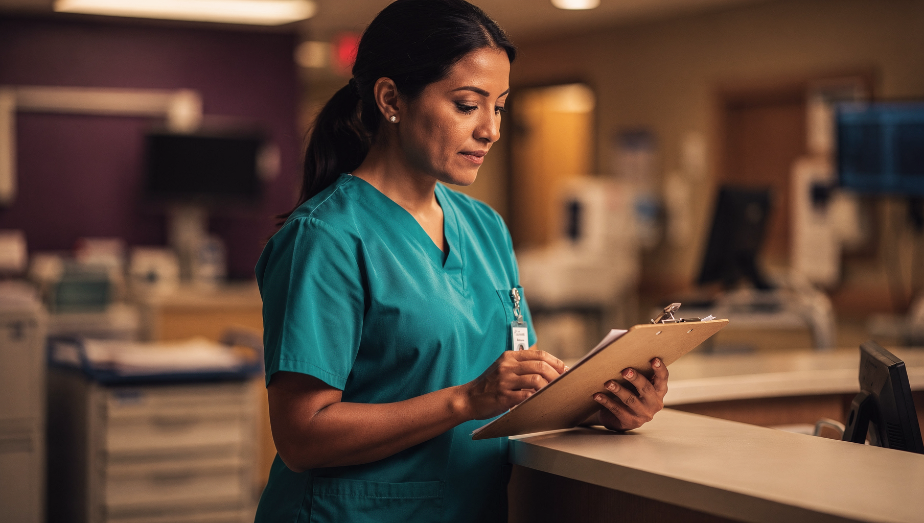 Healthcare visit — the doctor a trucker rarely sees